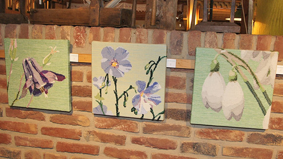 Ausstellung  BildWebKunst  von Uta Bollmeyer