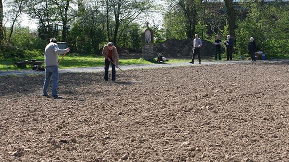 Workshop:  „Leinsamen Aussaat