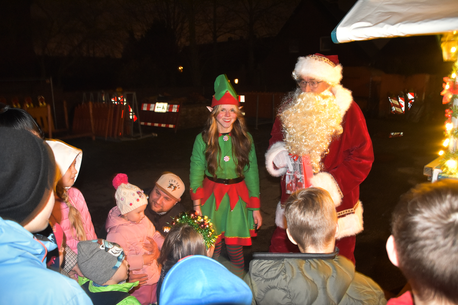  Ukrainnische Gäste beim Nikolaus