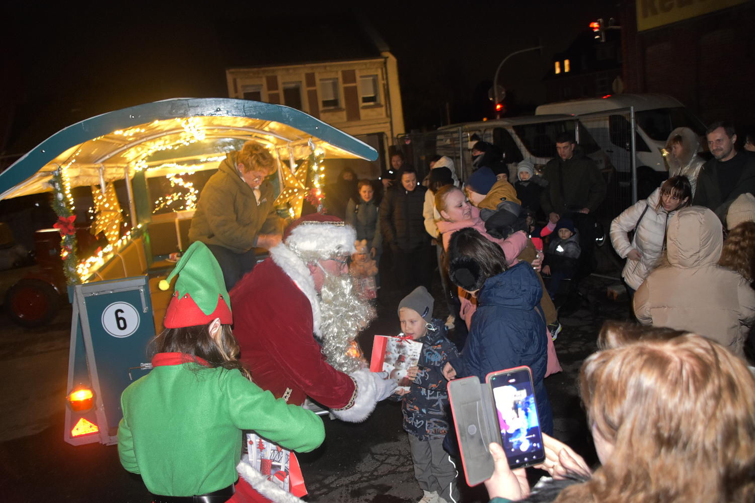  Ukrainnische Gäste beim Nikolaus