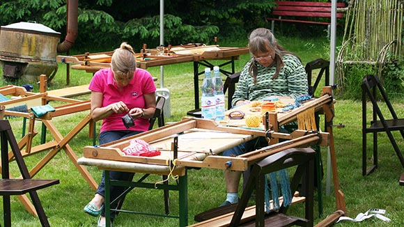 Workshop:  „Handgewebe