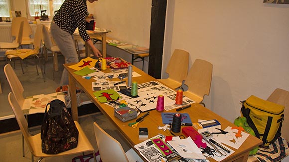 Workshop:  „Handgewebe